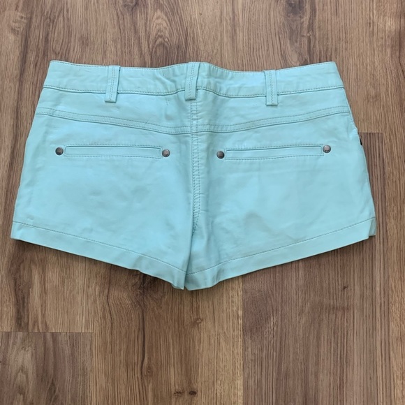 Free people, vegan leather shorts size 0 - Picture 2 of 9